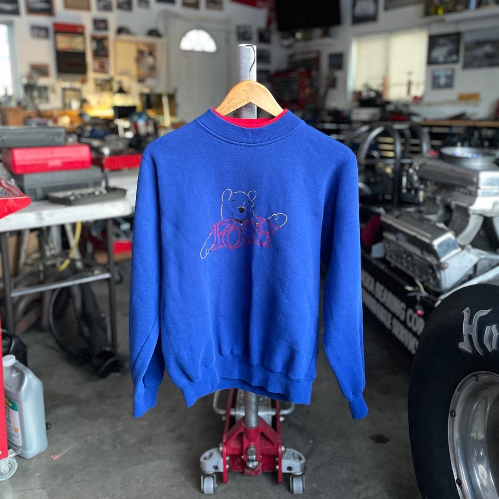 90'd Winnie the Pooh Crewneck Sweatshirt